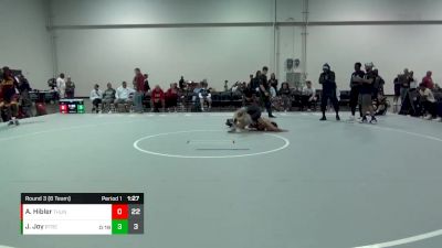 145 lbs Round 3 (6 Team) - August Hibler, Team Thunder vs Jaxon Joy, Roundtree