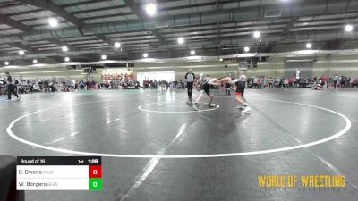 115 lbs Round Of 16 - Carson Owens, Stl Warriors vs Weston Borgers, Beast Mode Wrestling