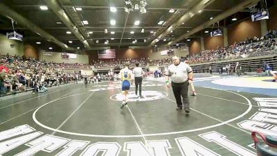 2A 120 lbs Cons. Round 1 - Anthony Cornelius, South Sevier vs Colten Seymour, Parowan