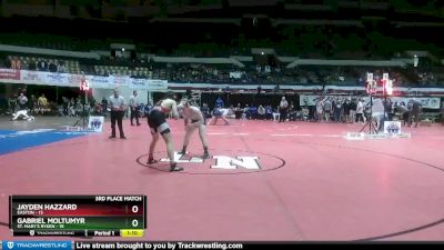 165 lbs Placement Matches (8 Team) - Gabriel Moltumyr, St. Mary`s Ryken vs Jayden Hazzard, Easton