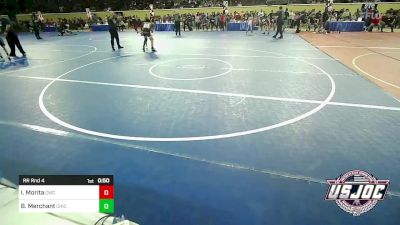 80 lbs Rr Rnd 4 - Izikiel Morita, Cache Wrestling Club vs Bryson Merchant, Chickasha Youth Wrestling