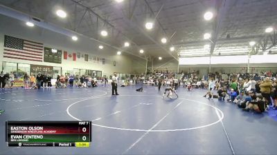 106 lbs Quarterfinal - Evan Centeno, Ben Lomond vs Easton Olson, Sanderson Wrestling Academy