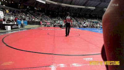 73 lbs Round Of 16 - Hadleigh Ray, Ogden's Outlaws Wrestling Club vs Paityn McCann, Lady Outlaw Wrestling Academy