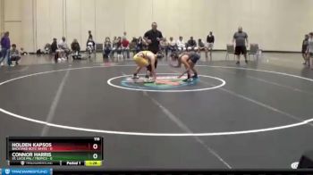116 lbs Round 2 (6 Team) - Holden Kapsos, Backyard Boyz White vs Connor Harris, St. Lucie PAL / Tropics