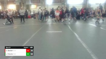 72 lbs Round 7 (8 Team) - Casen Becker, Black Fox Academy vs John Anthony Fenuto, Team Germantown