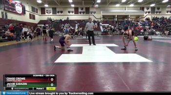 126-130A 1st Place Match - Chase Crowe, Cedar Falls Peet vs Jacob Sarazin, Alburnett
