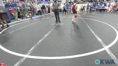 64 lbs Semifinal - Judson Gann, Barnsdall Youth Wrestling vs Stetson Rutherford, Grove Takedown Club