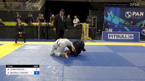 AMBER LYNN PONZIO vs ARIEL MICHELE OVERSTREET 2024 Pan Jiu Jitsu IBJJF Championship