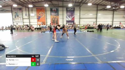 138 lbs Rr Rnd 2 - Severn Torres, TNWC Griffin vs Luken Ramos, Elite NJ HS Black