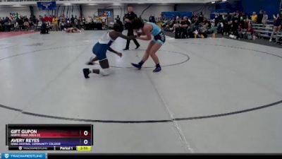 123 lbs Quarterfinal - Avery Reyes, Iowa Central Community College vs Gift Gupon, North Iowa Area CC