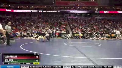 3A-145 lbs Semifinal - Bas Diaz, Waverly-Shell Rock vs Lucas Bruhl, Ankeny Centennial