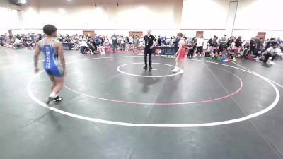 62 kg Rnd Of 16 - Elijah Blewitt, Sebolt Wrestling Academy vs Brenden Jorden Agcaoili, Gold Rush Wrestling