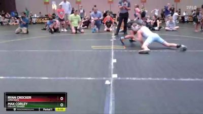 87 lbs Semifinal - Max Corley, Collum Trained vs Ryan Crocker, Open Mats