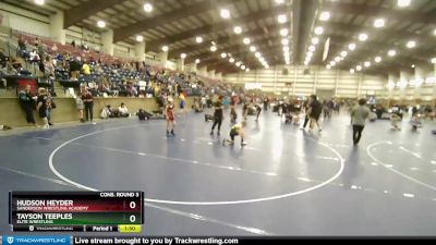 60 lbs Cons. Round 3 - Hudson Heyder, Sanderson Wrestling Academy vs Tayson Teeples, Elite Wrestling