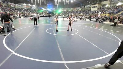 73 lbs Round Of 32 - Noah Hobbs, Montezuma-Cortez vs Anthony Garduno, Miners