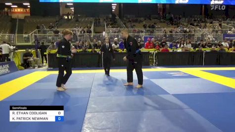 RENZO ETHAN COOLIGAN vs KYLE PATRICK NEWMAN 2024 Pan Jiu Jitsu IBJJF Championship