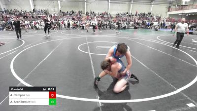 136 lbs Consi Of 4 - Alyssa Campos, San Luis Valley WC vs April Archibeque, Badlands WC