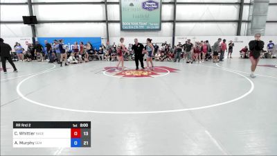 49 kg Rr Rnd 2 - Cailyn Whittier, Bager Girls Elite vs Amelia Murphy, Wyoming SEM