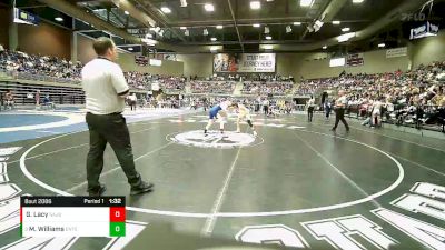 2A 106 lbs Quarterfinal - Michael Williams, Enterprise vs Grady Lacy, San Juan