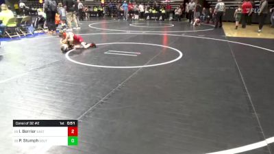 60 lbs Consi Of 32 #2 - Isaac Berrier, East Pennsboro vs Parker Stumph, South Fayette