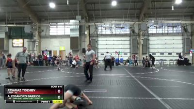 76 lbs Cons. Semi - Alessandro Barrios, The Compound Wrestling Club vs Atsamaz Tidzhiev, CRWA