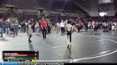 63 lbs Champ. Round 1 - Ty Bartels, Victory Wrestling Club - VTC vs Gavin Guerra, Steel City Reloaded Wrestling Club