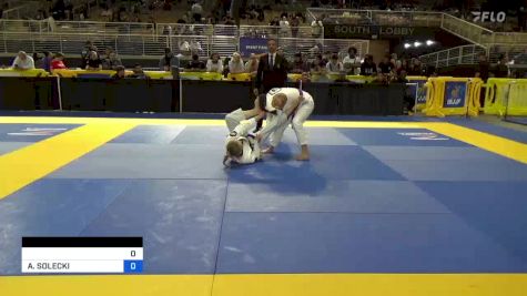 FRANCESCA JOLIE ADA LIZAMA vs AILA SOLECKI 2024 Pan Jiu Jitsu IBJJF Championship