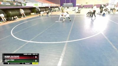 106-111 lbs Round 2 - Adam Fish, Iowa vs Bobby Rutkoff, Elevate Wrestling Club