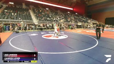 86 lbs Cons. Round 2 - Jace Jameson, North Big Horn Rams vs Cameron Layher, Douglas Wrestling Club