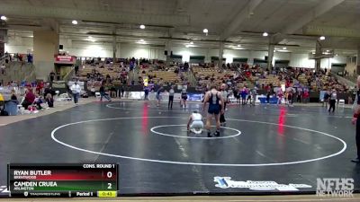 AA 157 lbs Cons. Round 1 - Camden Cruea, Arlington vs Ryan Butler, Brentwood