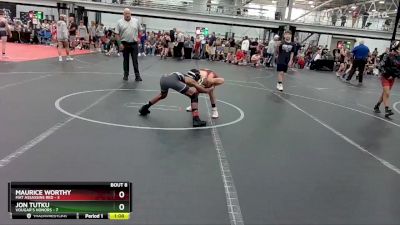 84 lbs Round 3 (6 Team) - Jon Tutku, Vougar`s Honors vs Maurice Worthy, Mat Assassins Red