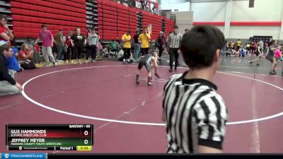 65 lbs Cons. Round 5 - Jeffrey Meyer, Madison County Youth Wrestling vs Gus Hammonds, Elevate Wrestling Club