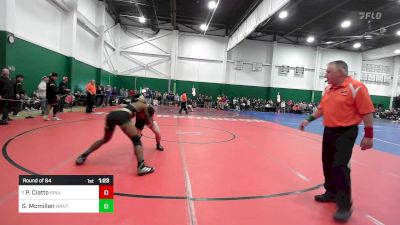 170 lbs Round Of 64 - Paolo Ciatto, Iona Prep vs Shareef Mcmillan, Wantagh