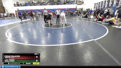 195 lbs Cons. Round 2 - Cesar Palacios, American Falls vs Leo Perez, Central Valley