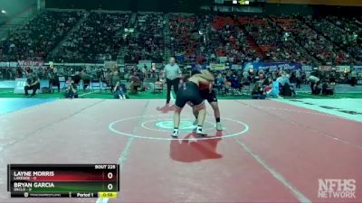 2A 220 lbs Cons. Round 1 - Layne Morris, Lakeside vs Bryan Garcia, Declo