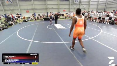 220 lbs Semis & 3rd Wb (16 Team) - Eric Harris, Illinois vs Gavyn Rhoden, Team Nebraska