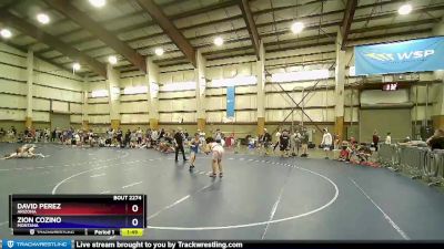 Cons. Round 1 - David Perez, Arizona vs Zion Cozino, Montana