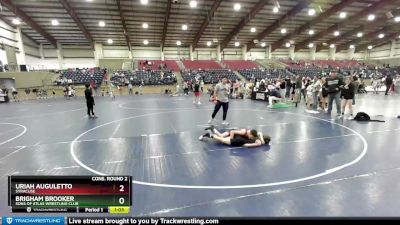 96 lbs Cons. Round 2 - Brigham Brooker, Sons Of Atlas Wrestling Club vs Uriah Auguletto, SYRACUSE