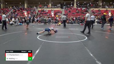 95 lbs 3rd Place Match - Pace Plankenhorn, Garden City Wrestling Club vs Brayton Holding, Nebraska Boyz Wrestling