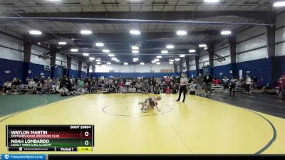 55 lbs Round 1 - Waylon Martin, Southern Idaho Wrestling Club vs Noah Lombardo, Legacy Wrestling Academy