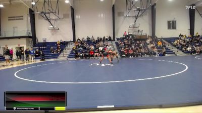 125 lbs Quarterfinal - Nick Rodriguez, Lourdes University vs Cristian Rojas, Rochester University