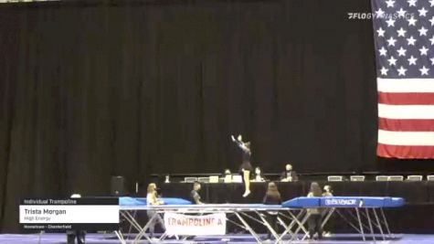 Trista Morgan - Individual Trampoline, High Energy - 2021 USA Gymnastics Championships