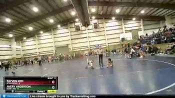 54 lbs Quarters & Wb (16 Team) - Tayven Kem, Utah Green vs Avery Anderson, Bear Cave