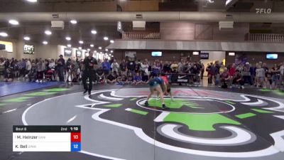 100 lbs Rnd Of 32 - Madison Heinzer, Daniel Cormier Wrestling Club vs Katelyn Bell, SPAR Wrestling Academy