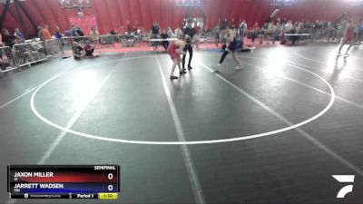 152 lbs Semifinal - Jaxon Miller, IA vs Jarrett Wadsen, MN