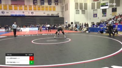 174 lbs Quarterfinal - Josef Johnson, Harvard vs Ben Harvey, Army