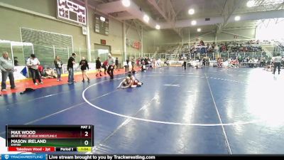 92 lbs Champ. Round 1 - Mason Ireland, Empire vs Max Wood, Bear River Jr High Wrestling C