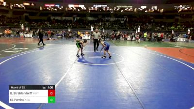 75 lbs Round Of 32 - Brock Strahlendorff, Westfield vs Mason Porrino, New Milford