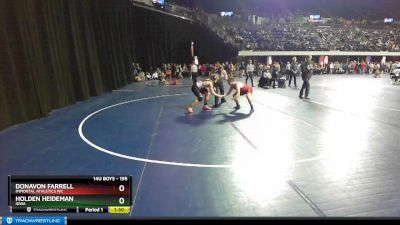 195 lbs Quarterfinal - Donavon Farrell, Immortal Athletics WC vs Holden Heideman, Iowa