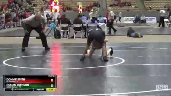 106 lbs Quarterfinals (8 Team) - Donnie Smith, Munford vs Ronan Johnson, Greeneville